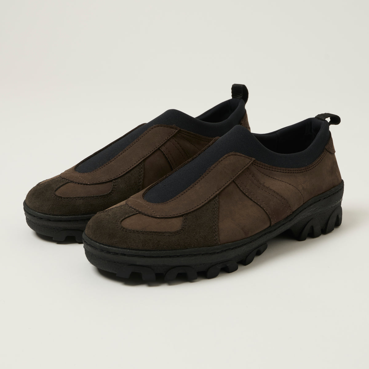 Reproduction of Found German Military Trainer Modified Free Off-Road - Brown