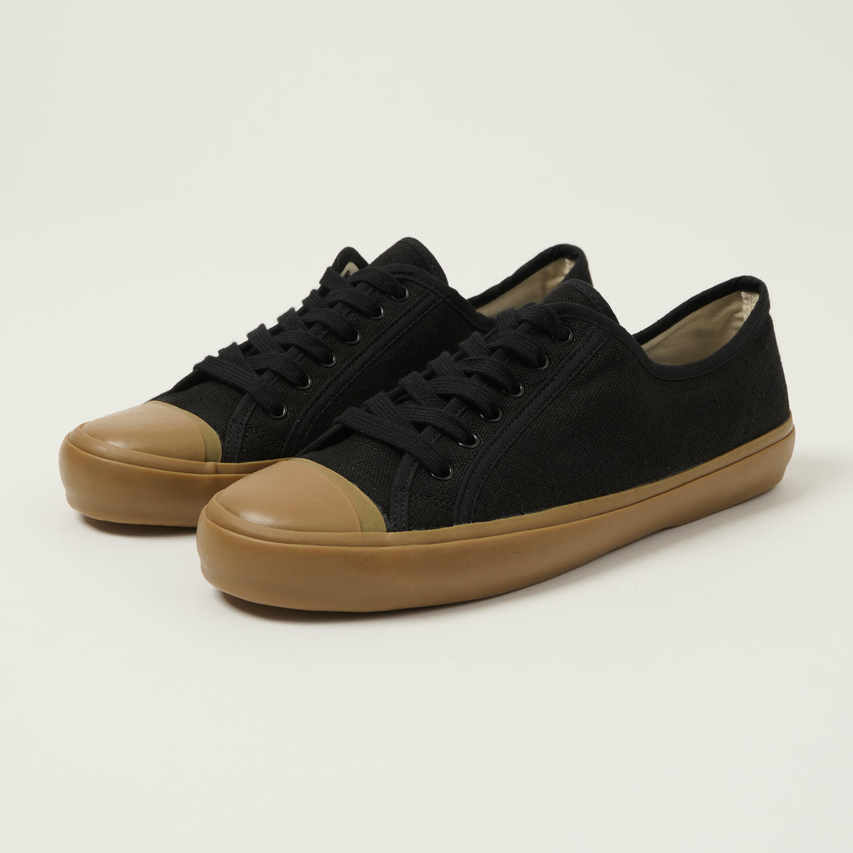 Reproduction of Found 1940s U.S. Navy Military Trainer - Black/Honey