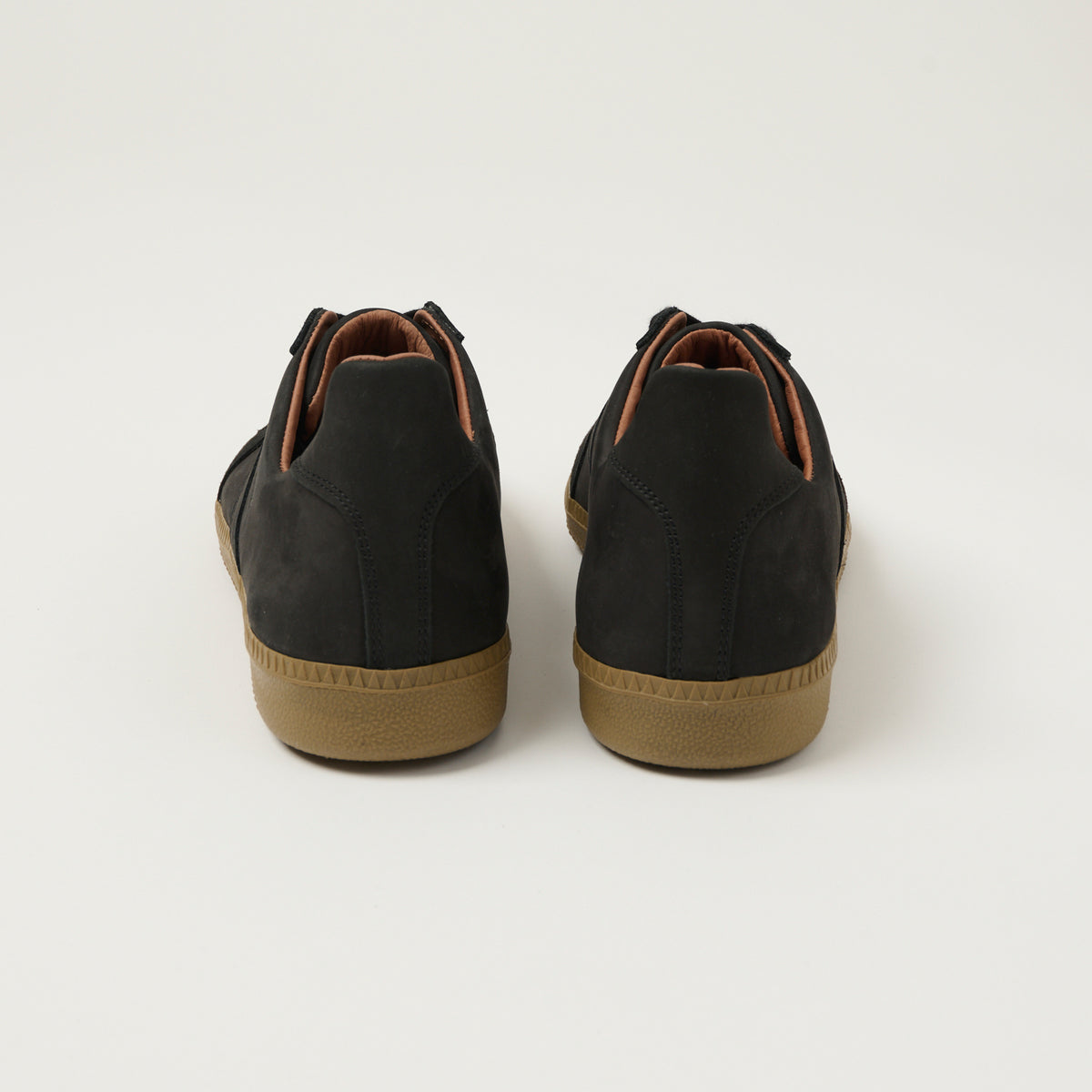 Reproduction of Found 1980s German Army Trainer - Black Nubuck