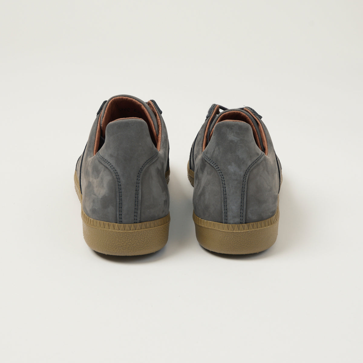 Reproduction of Found 1980s German Army Trainer - Dark Grey Nubuck