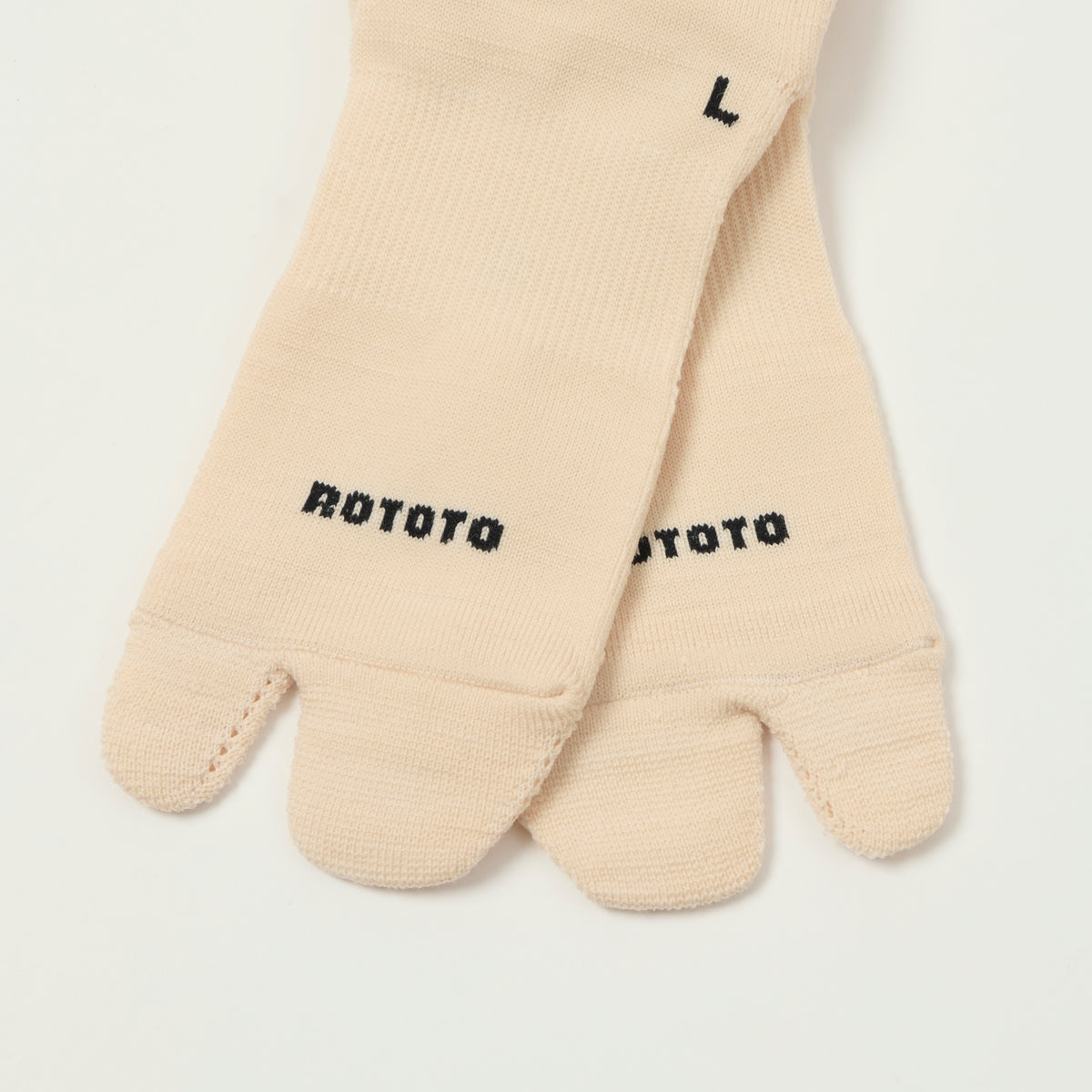 RoToTo Allrounder Merino Tabi - Raw White