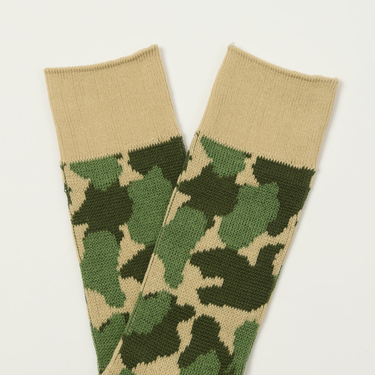 RoToTo Duck Hunter Camo Socks - Sand Beige