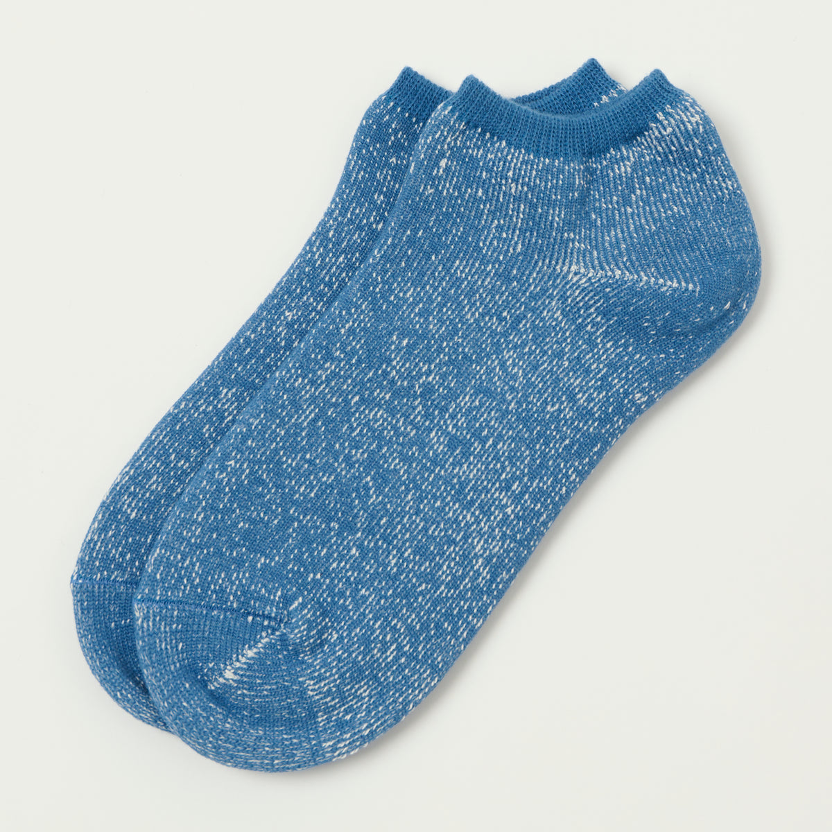 RoToTo Washi Pile Short Sock - Blue