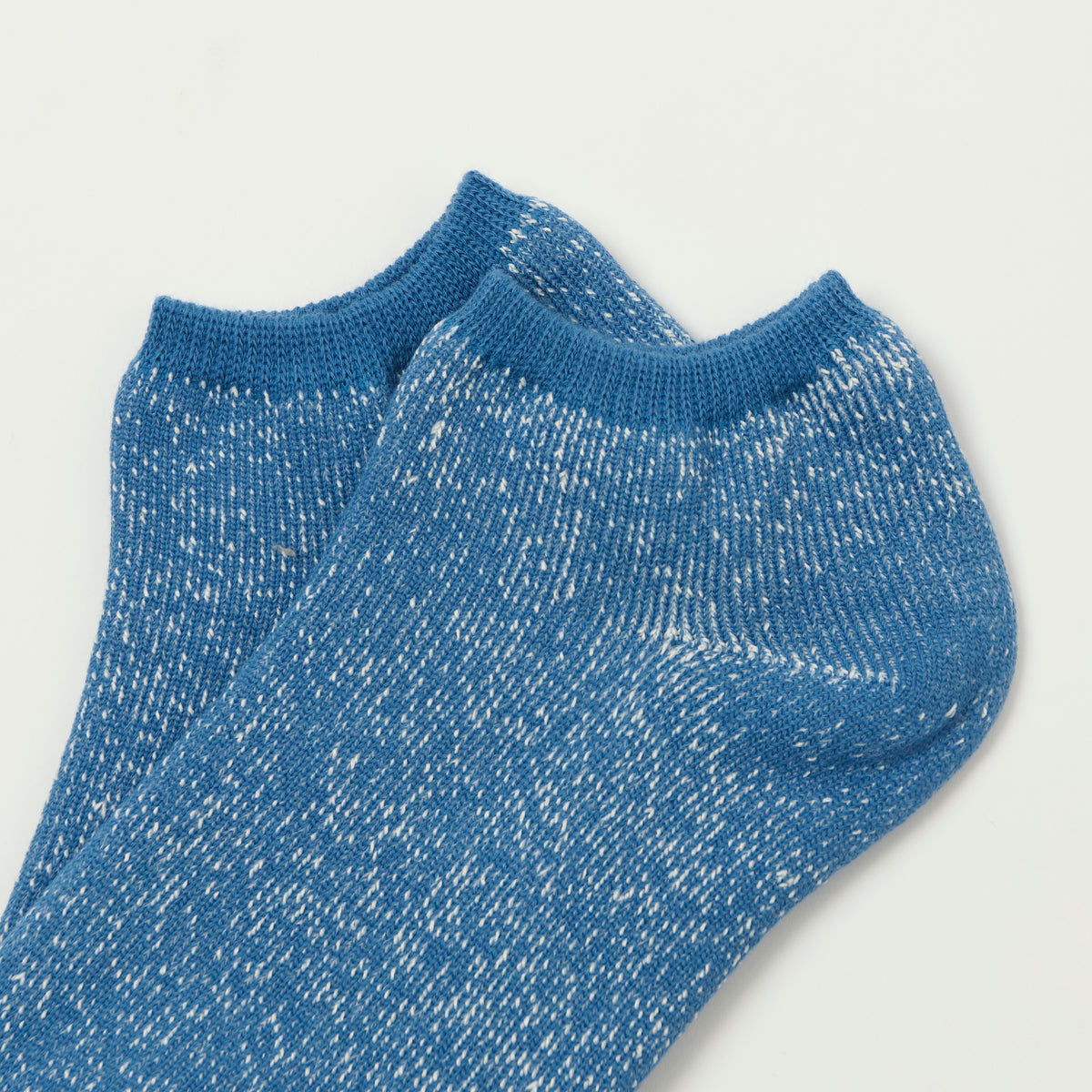 RoToTo Washi Pile Short Sock - Blue