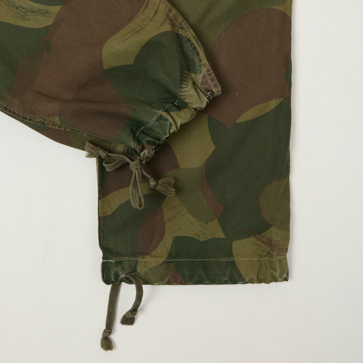 RRL Camo Poplin Cargo Field Trouser - Olive CGO
