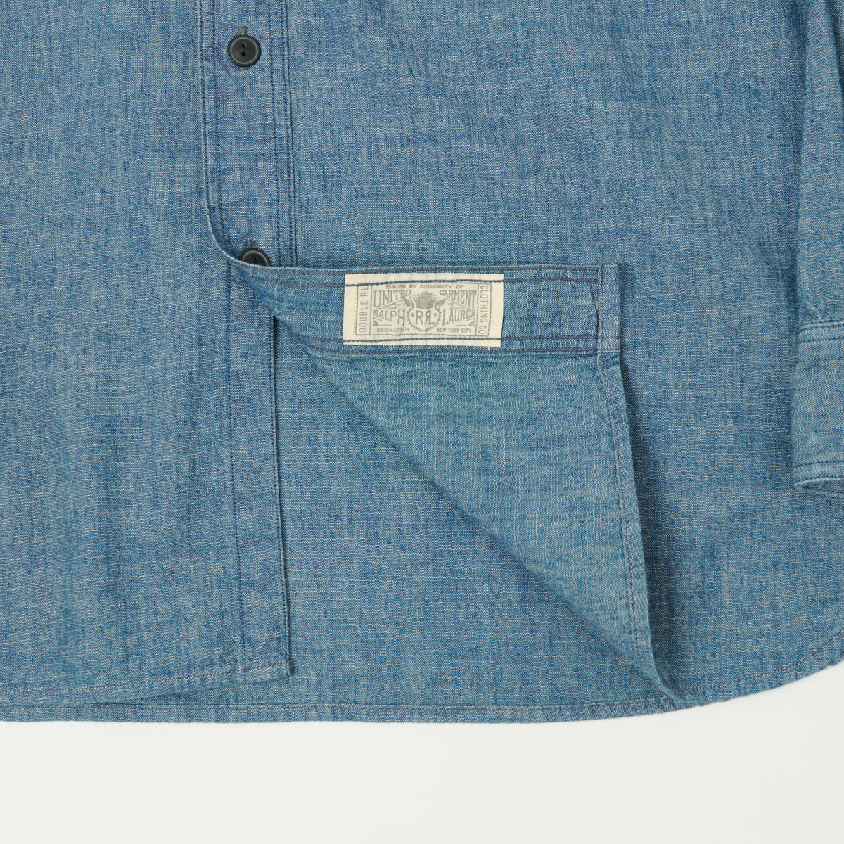 RRL Chambray Workshirt - Indigo