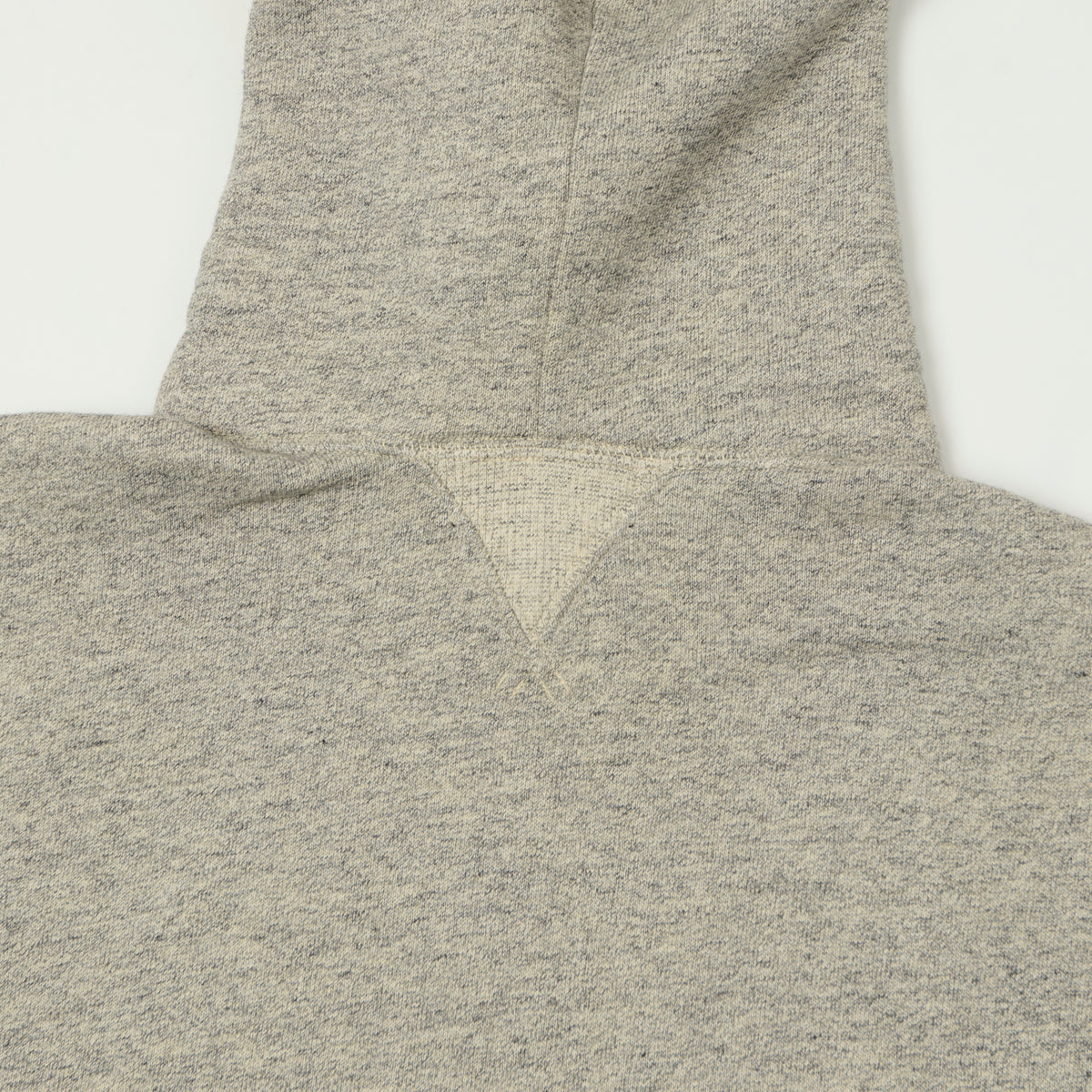RRL Athletic Fleece Hoodie - Heather Grey