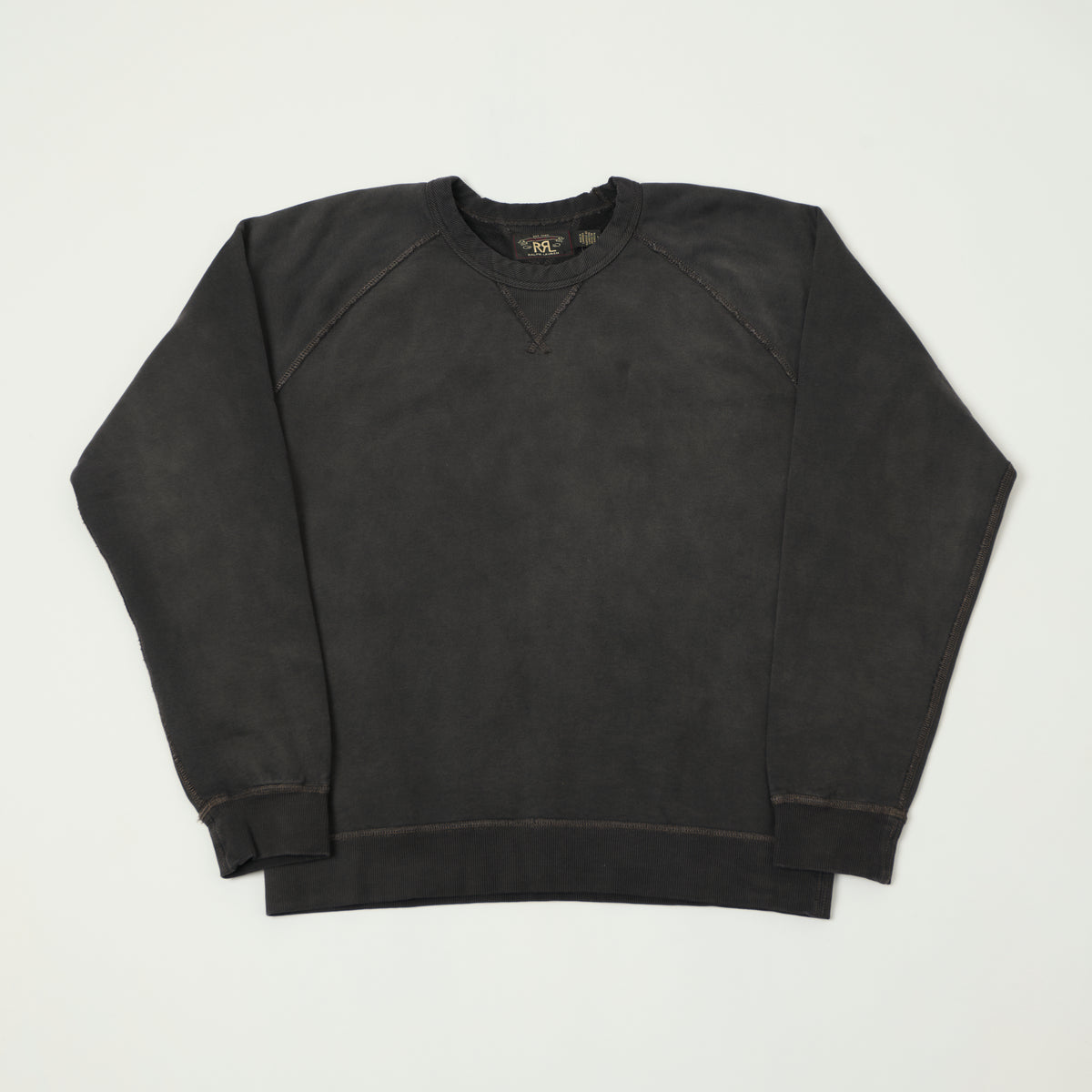 RRL French Terry Sweatshirt - Black Indigo