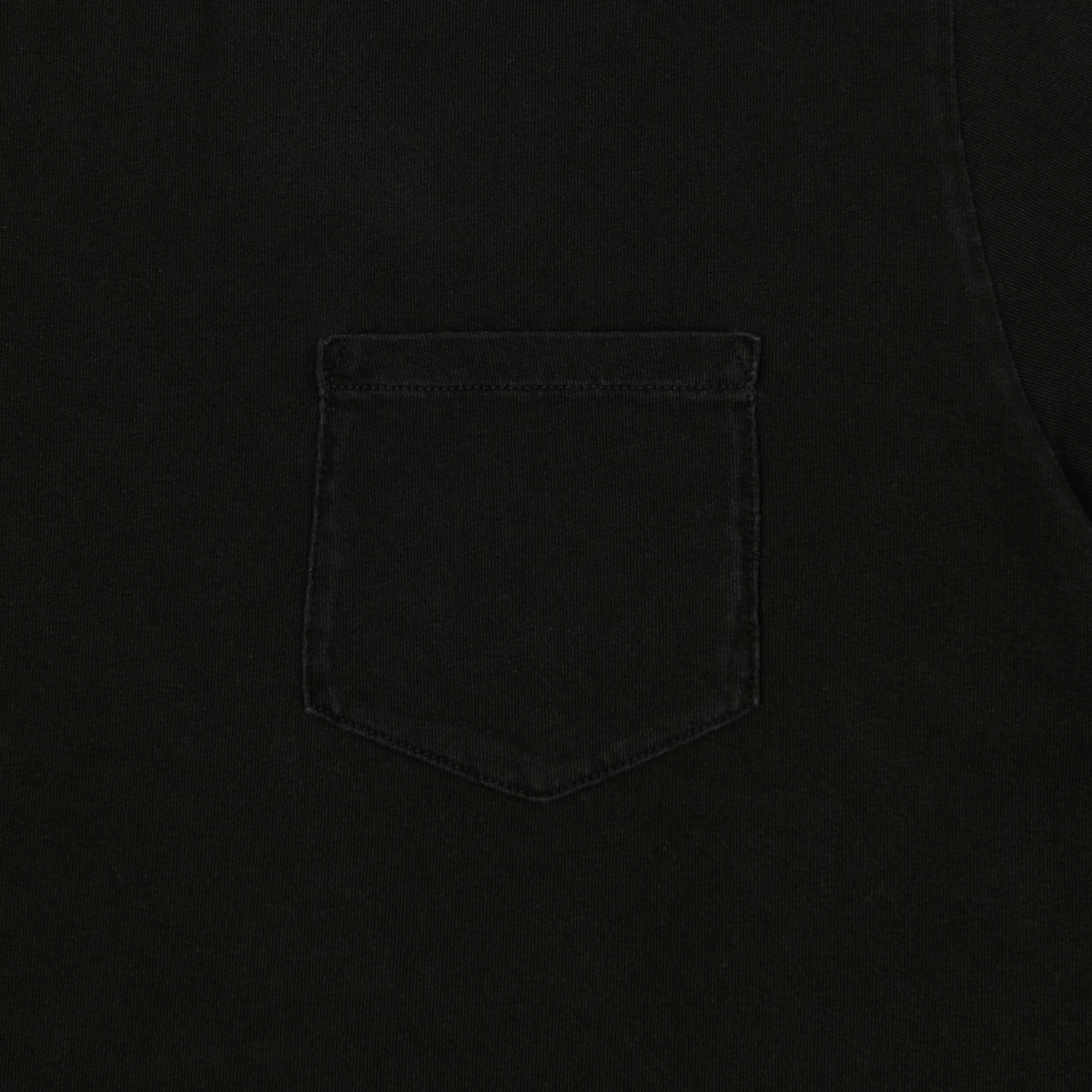 RRL Washed Jersey Pocket T-Shirt - Black Indigo