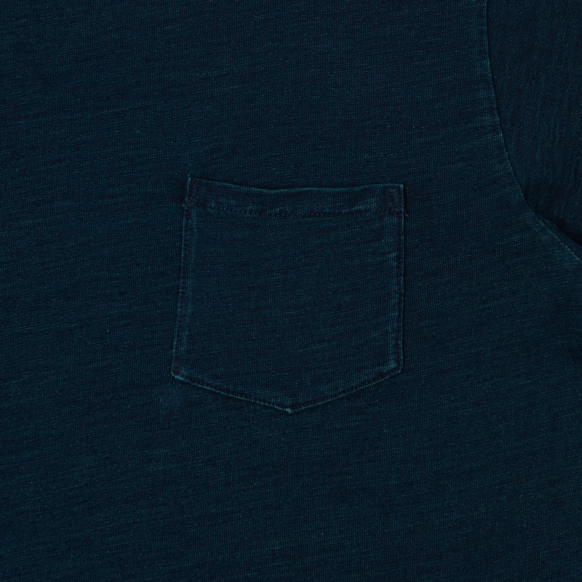 RRL Washed Jersey Pocket T-Shirt - Indigo