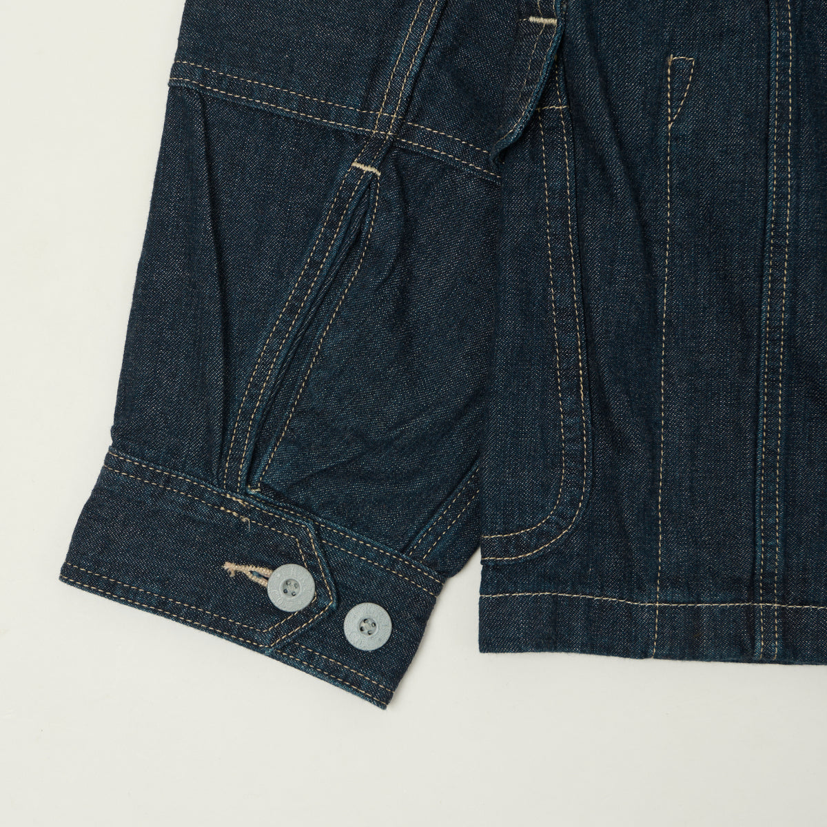 RRL Indigo Denim Field Jacket - Medium Wash