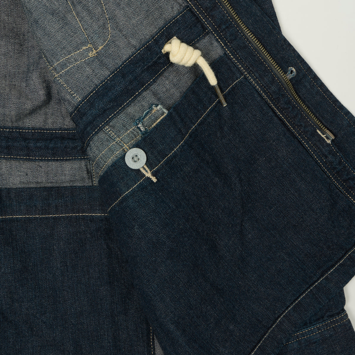 RRL Indigo Denim Field Jacket - Medium Wash