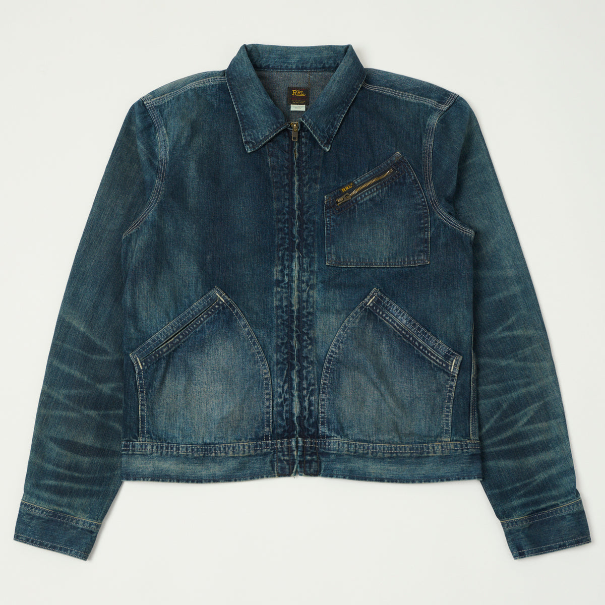 RRL 'Leyton' Denim Jacket - Indigo