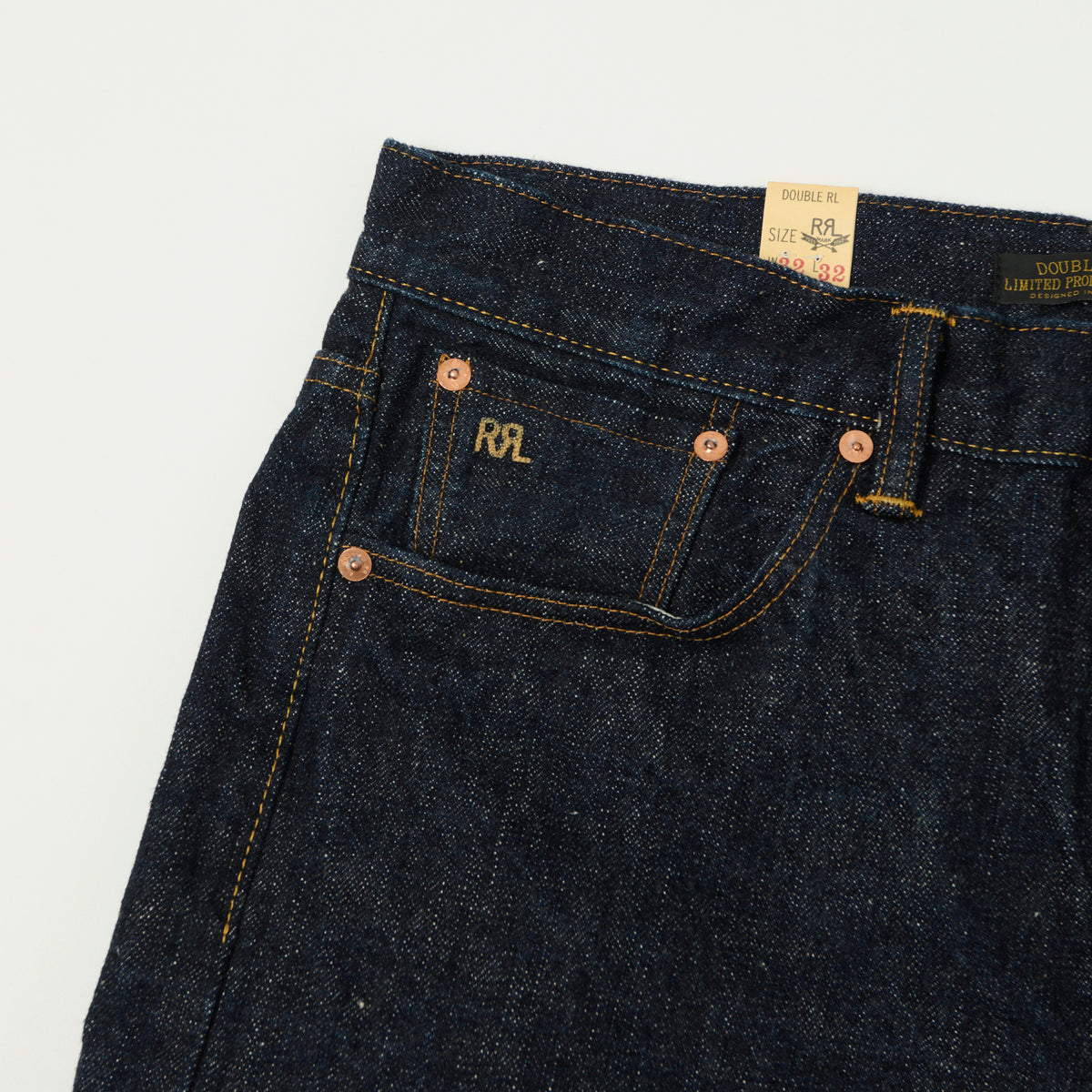 RRL Limited-Edition Vintage 5-Pocket Wide Straight Jean - Rinsed