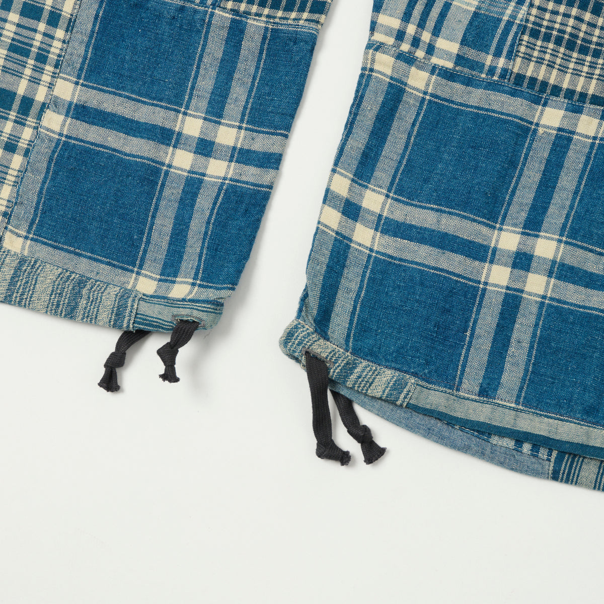 RRL Patchwork Drawstring Waist Trouser - Indigo