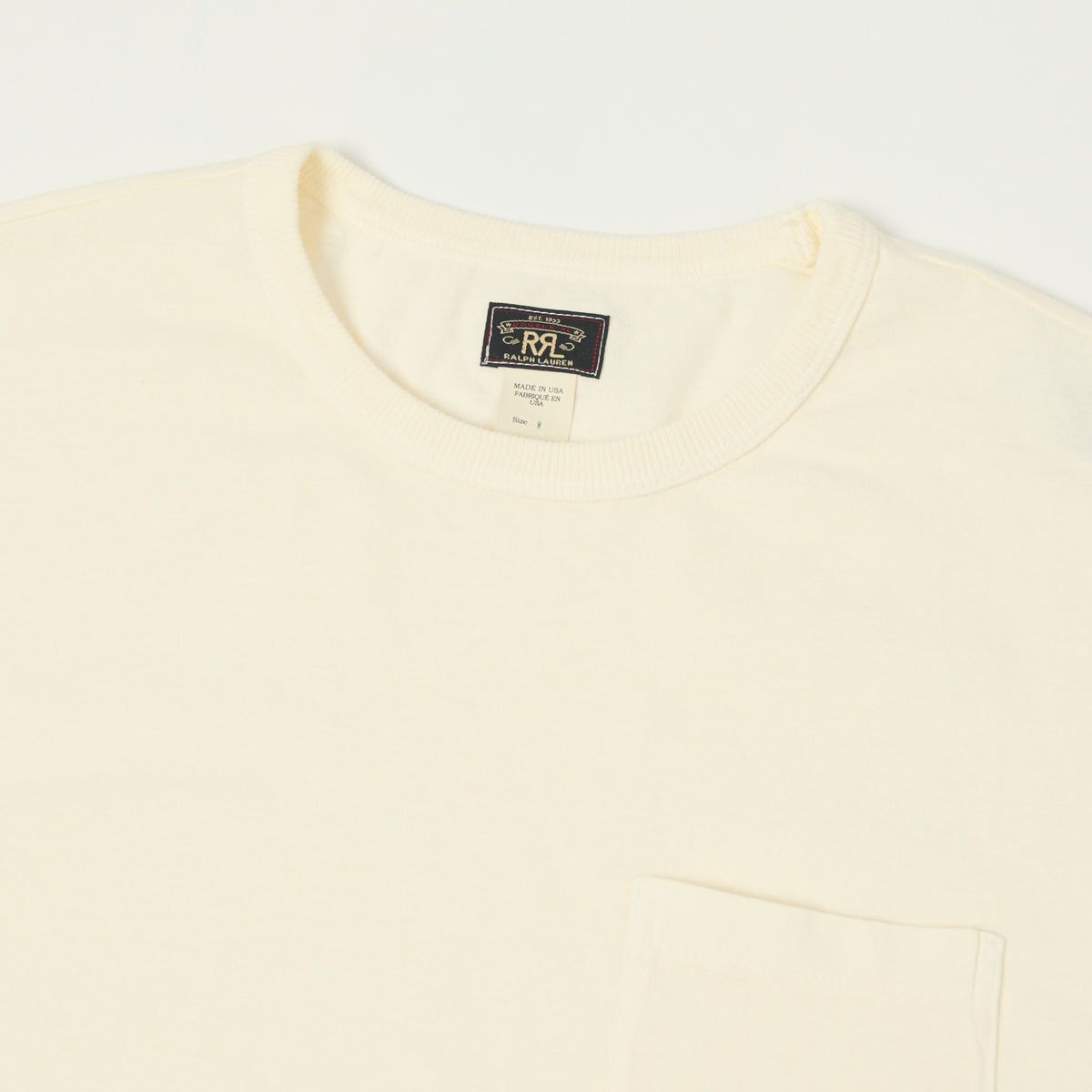 RRL Pocket T-Shirt Two Pack - White