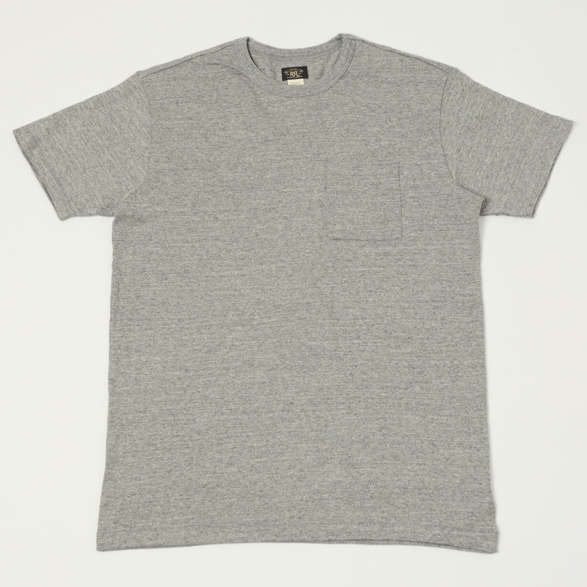RRL Pocket T-Shirt Two Pack - Heather Grey