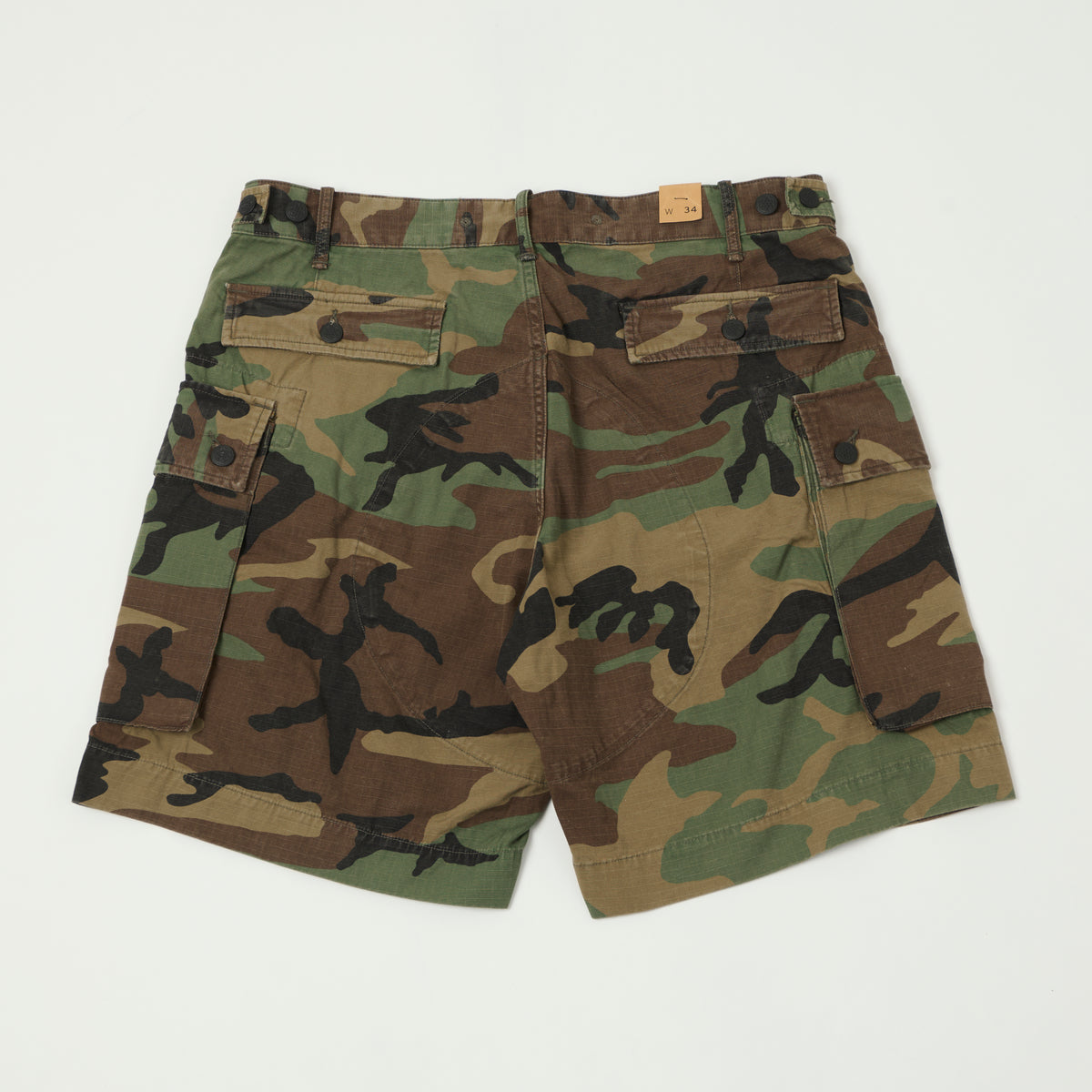 RRL Ripstop Cargo Shorts - Camo