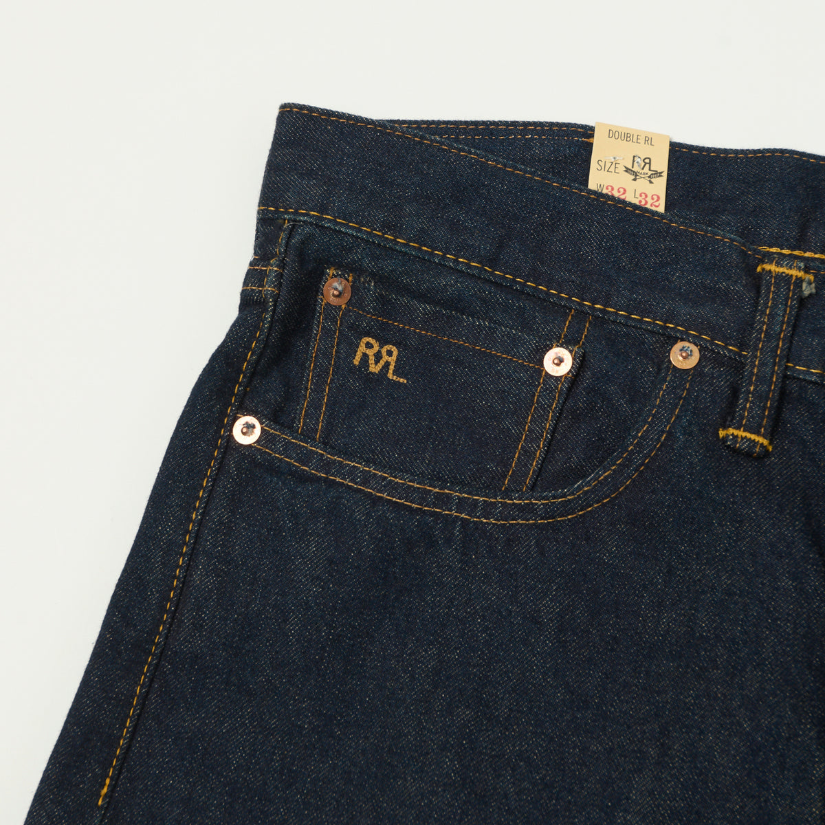 RRL Classic Regular Straight Jean - One Wash