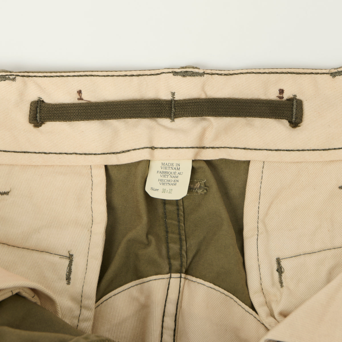 RRL Surplus Cargo Trouser - Dark Olive