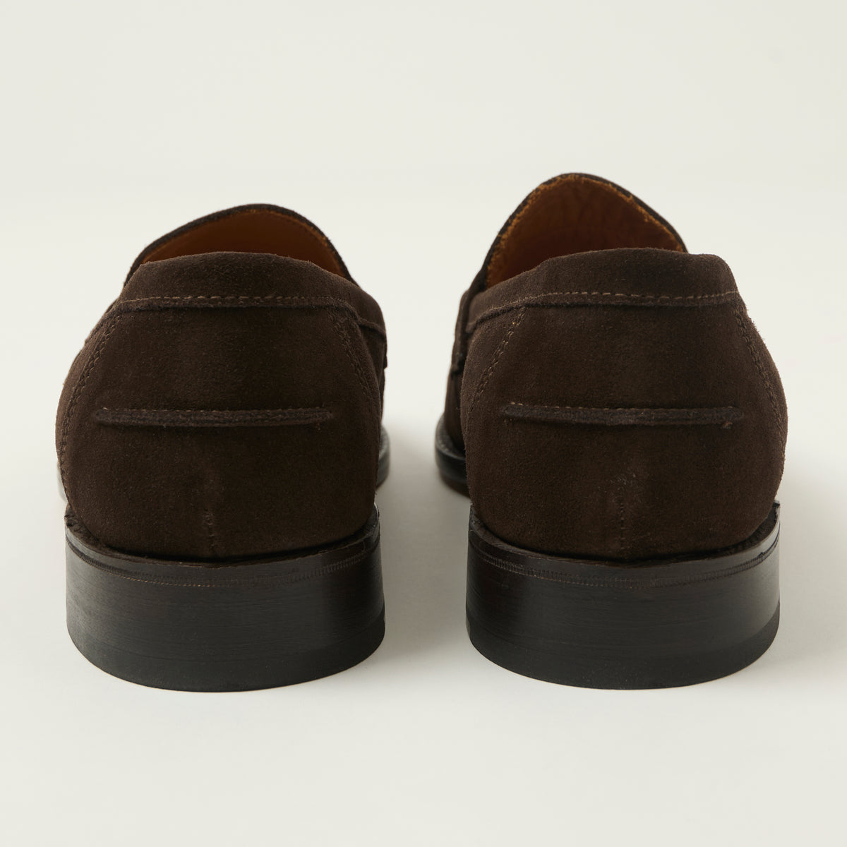 Sanders x FULLCOUNT 'Madrid' Buttseam Penny Loafer - Pinner Suede