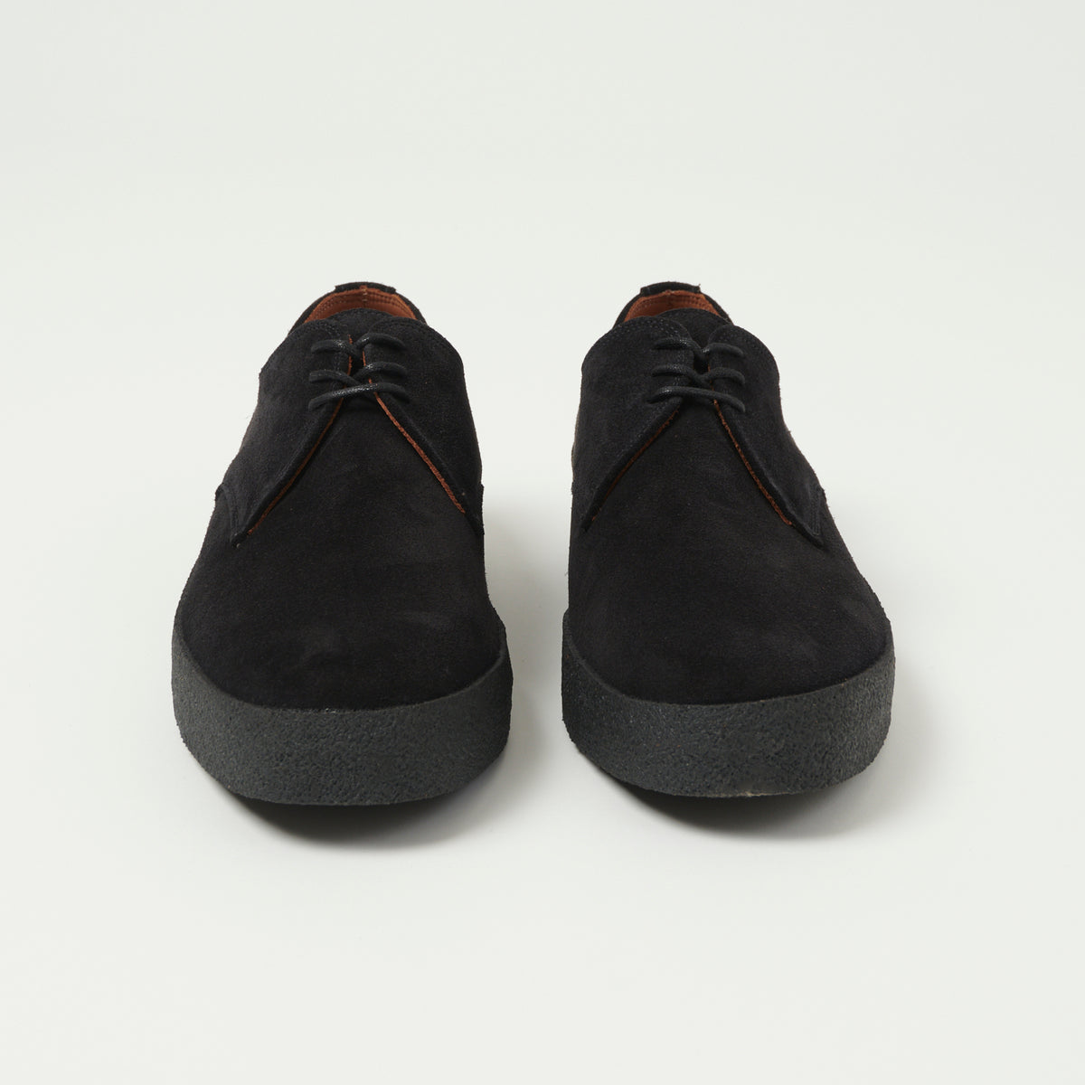 Sanders Japan Collection Brit Shoe - Black Suede