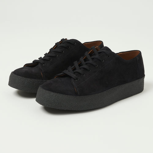 Sanders Monkey Shoe - Black Suede