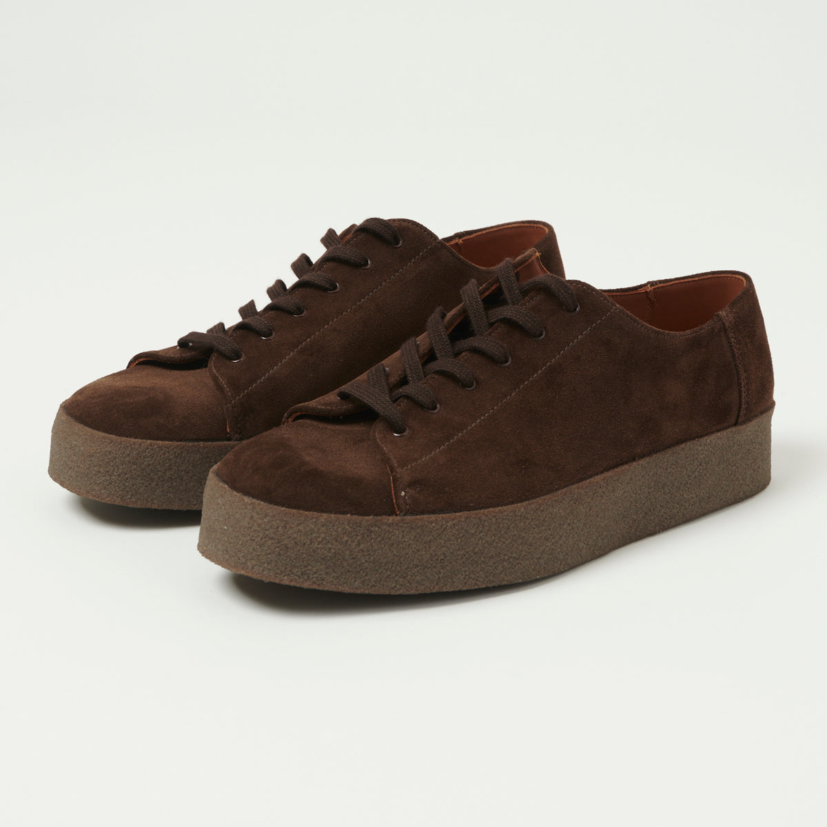 Sanders Monkey Shoe - Chocolate Brown Suede