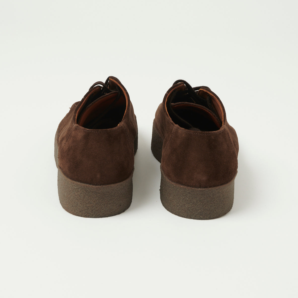 Sanders Monkey Shoe - Chocolate Brown Suede