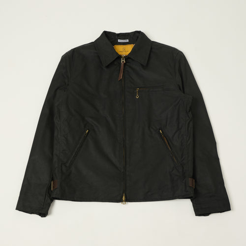 Shangri-La Heritage 'Varenne' Waxed Canvas Jacket - Black