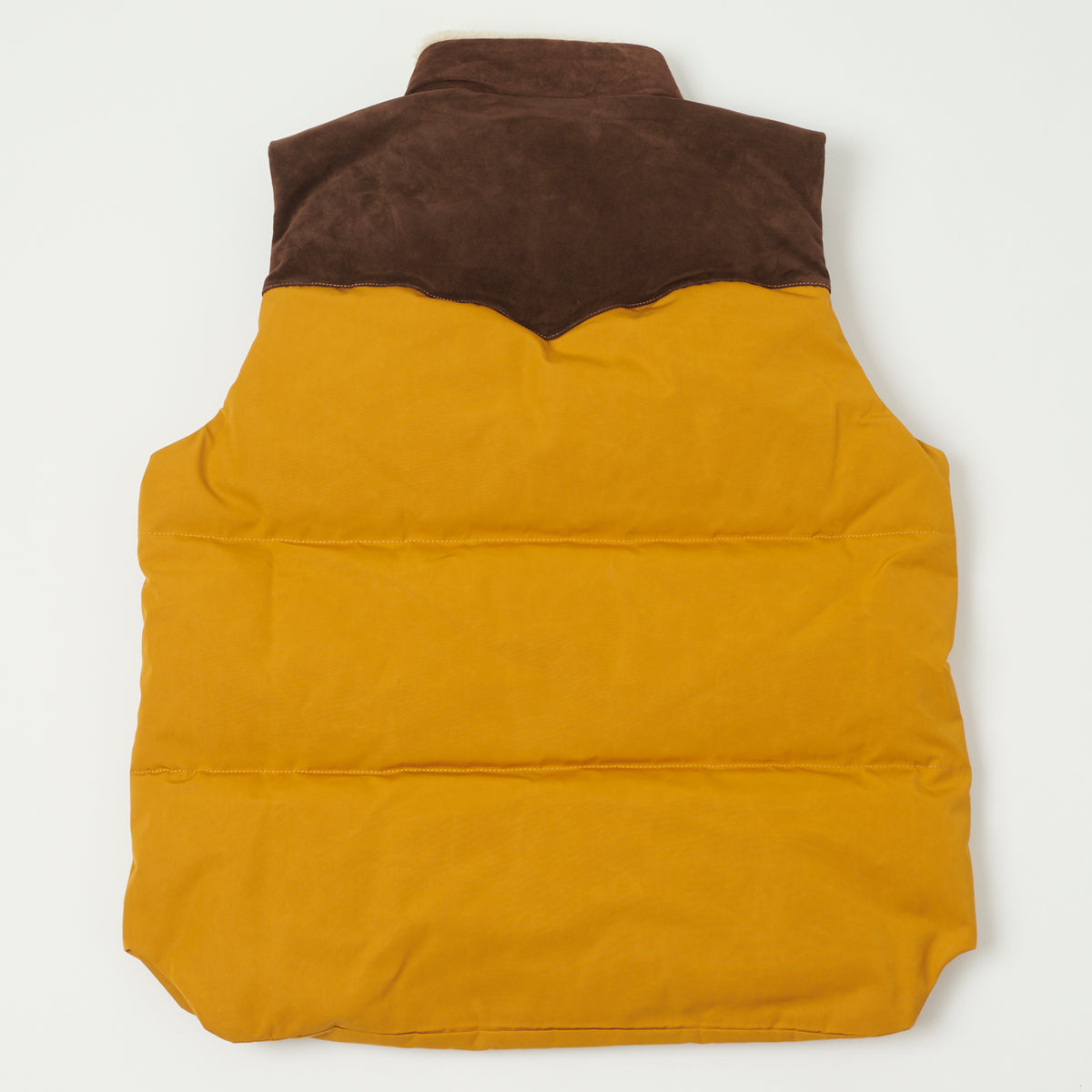 Shangri-La Heritage 'Bivacco' Western Down Vest - Yellow