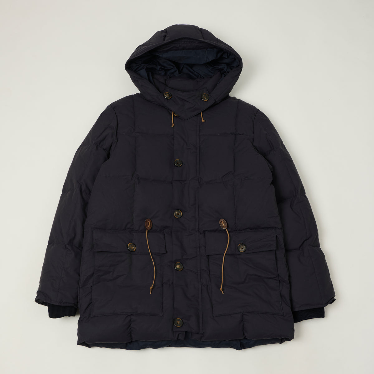 Shangri-La Heritage 'Presena' Quilted Down Jacket - Navy