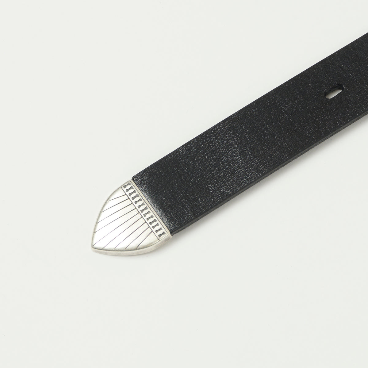 Shangri-La Heritage 'Rodeo' Leather Belt - Black