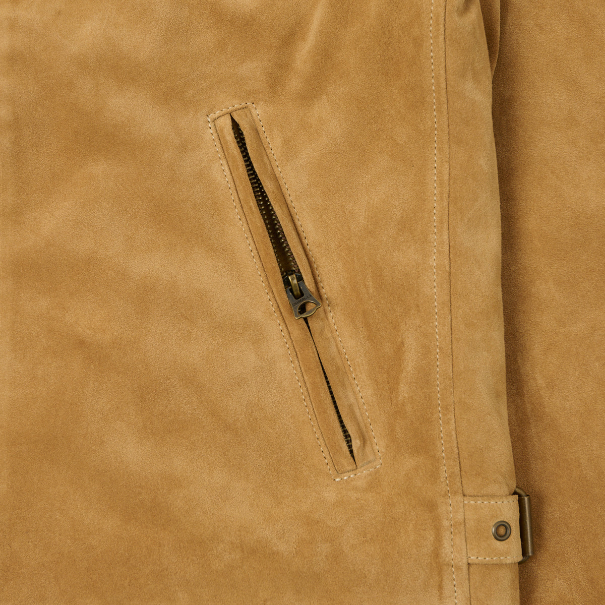 Shangri-La Heritage 'Varenne' Sabbia Suede Jacket - Tan