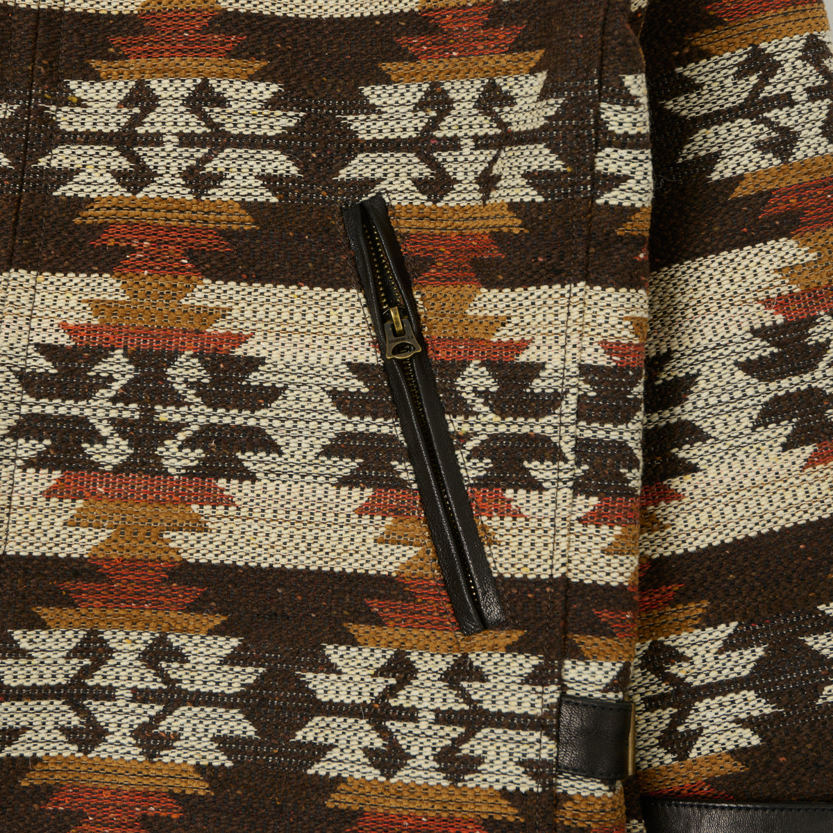 Shangri-La Heritage 'Varenne' Wool Kilim Jacket - Desert Navajo