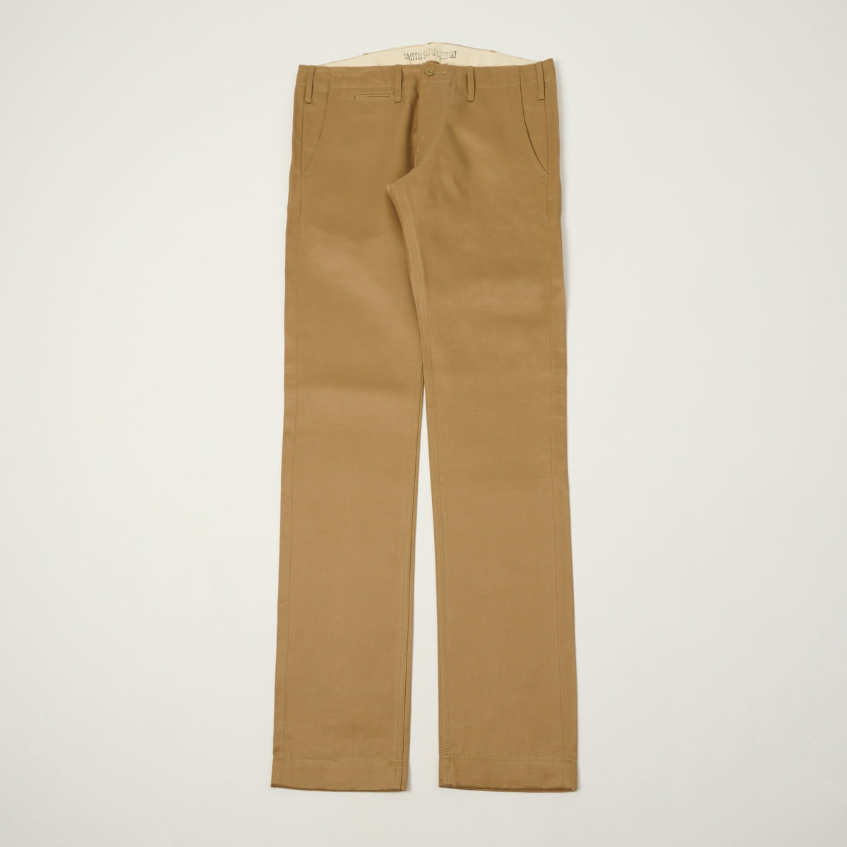 Smith Sato Suzuki E1707 Relaxed Tapered Chino - Khaki