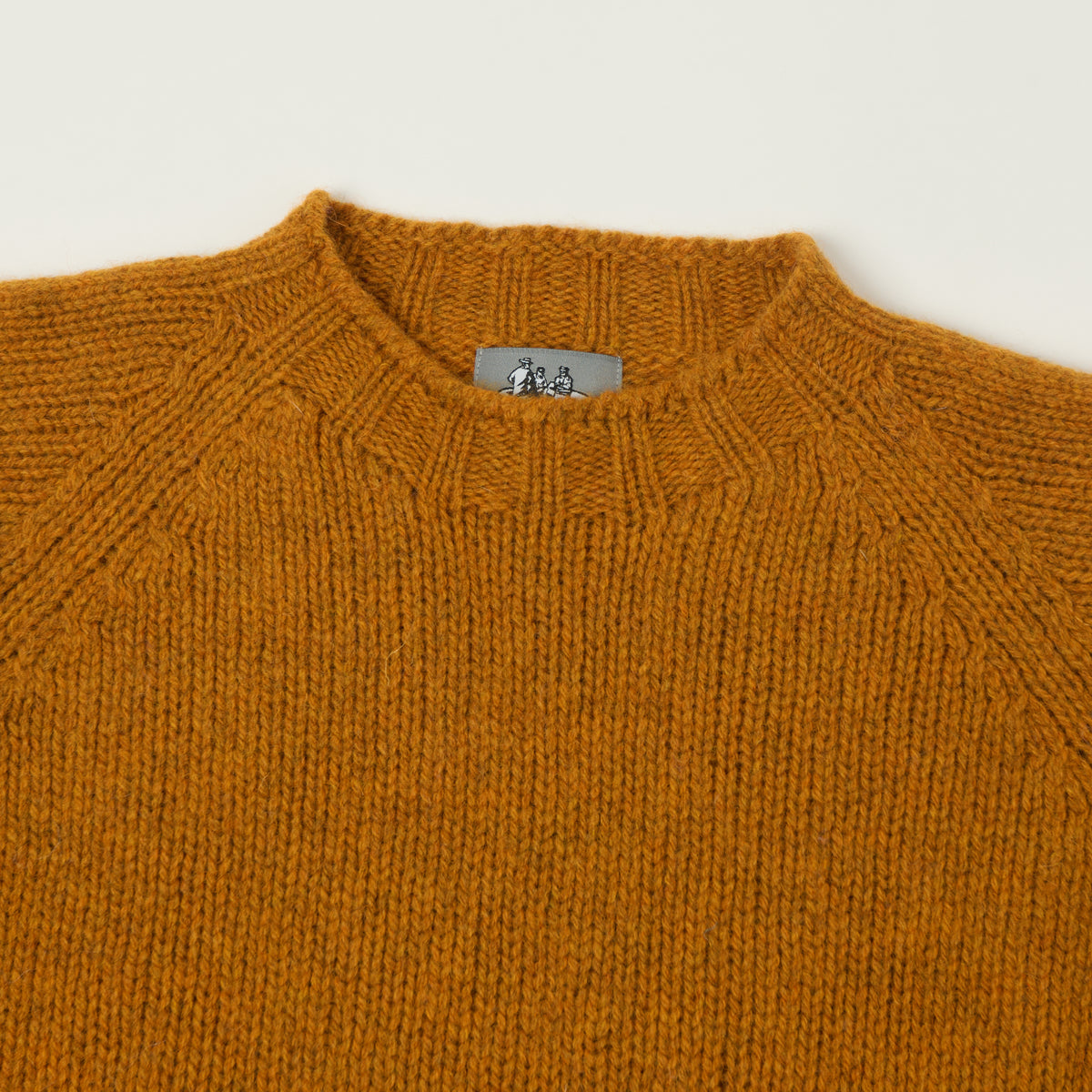 Smith Sato Suzuki 'Takayama' Brushed Lambswool Jumper - Ochre Yellow