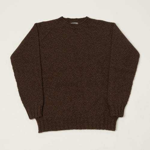 Smith Sato Suzuki 'Takayama' Brushed Lambswool Jumper - Lumber Brown