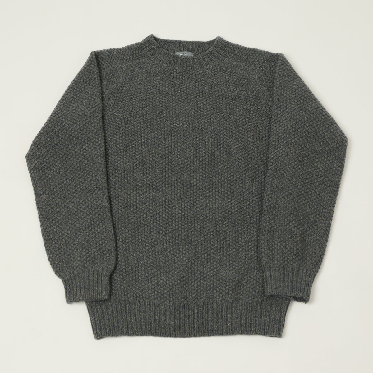 Smith Sato Suzuki 'Toyama' Lambswool Jumper - Mountain Grey