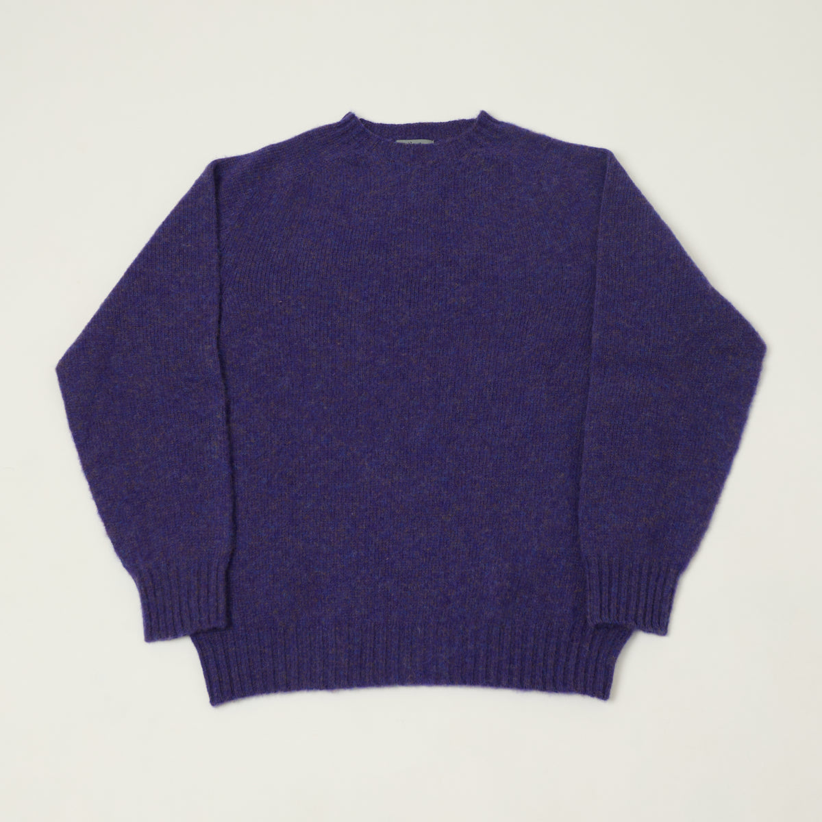 Smith Sato Suzuki 'Kobe' Brushed Saddle Shoulder Jumper - Fig Purple