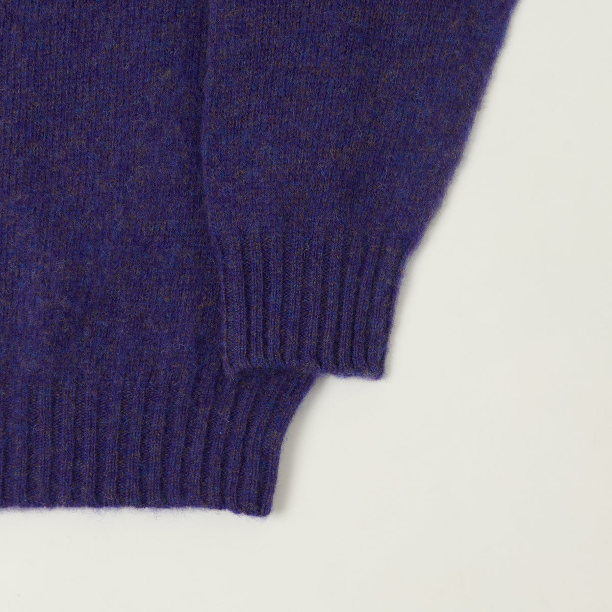 Smith Sato Suzuki 'Kobe' Brushed Saddle Shoulder Jumper - Fig Purple