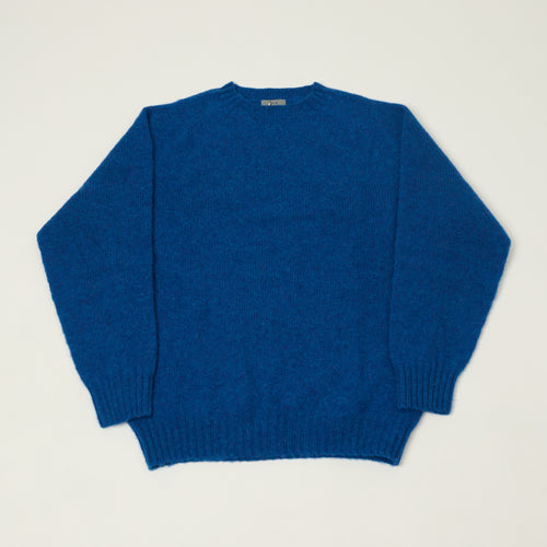 Smith Sato Suzuki 'Kobe' Brushed Saddle Shoulder Jumper - Azure Blue