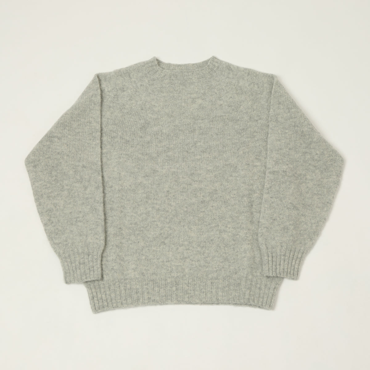 Smith Sato Suzuki 'Kobe' Brushed Saddle Shoulder Jumper - Ash Grey