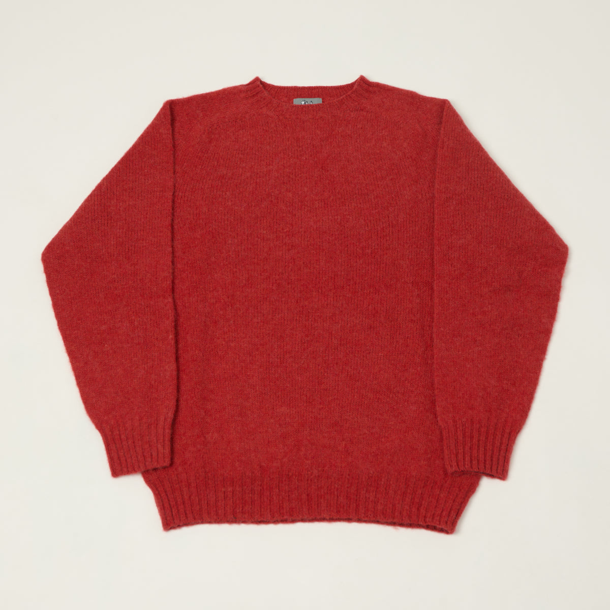 Smith Sato Suzuki 'Kobe' Brushed Saddle Shoulder Jumper - Cardinal Red