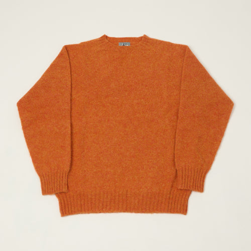 Smith Sato Suzuki 'Kobe' Brushed Saddle Shoulder Jumper - Fox Orange