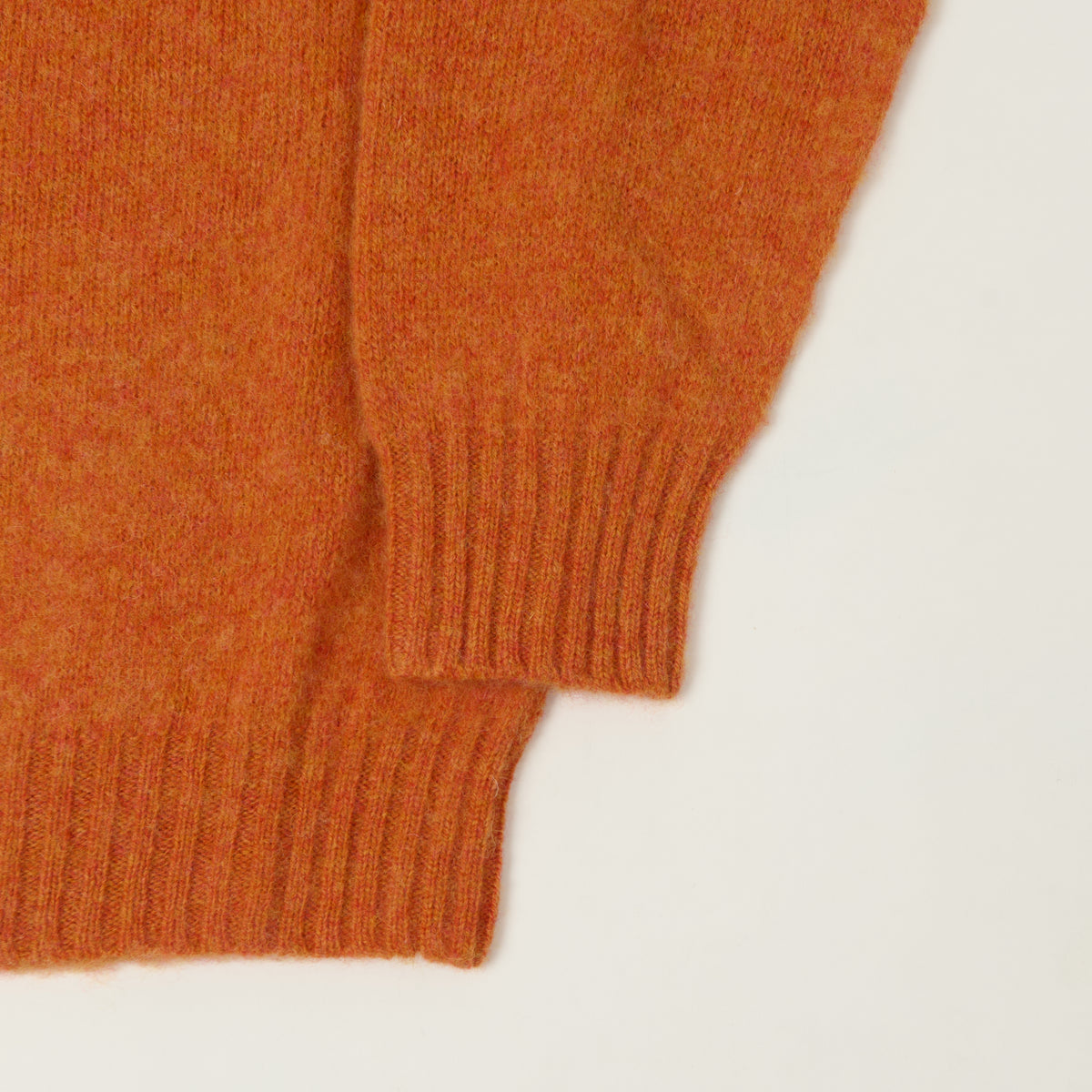 Smith Sato Suzuki 'Kobe' Brushed Saddle Shoulder Jumper - Fox Orange