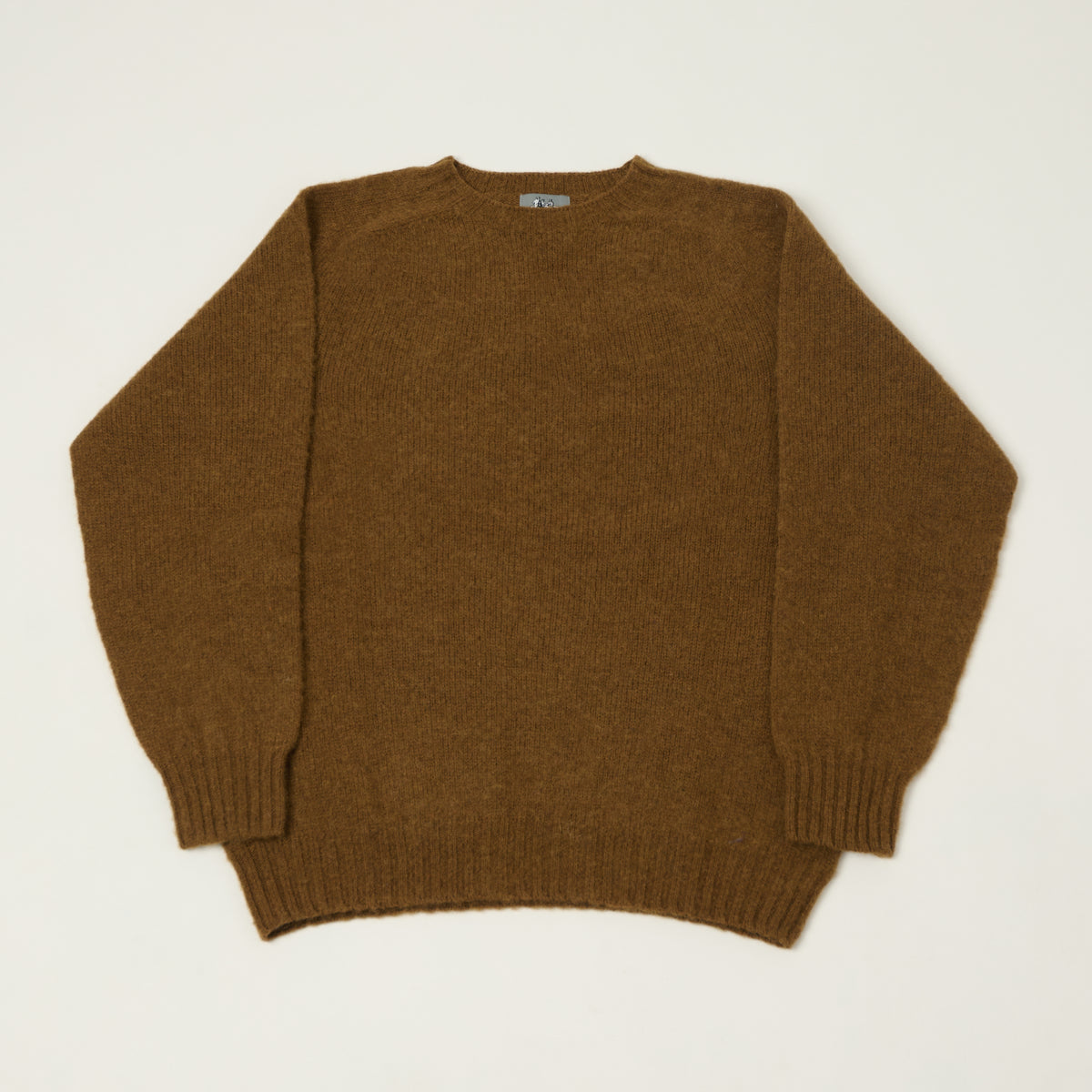 Smith Sato Suzuki 'Kobe' Brushed Saddle Shoulder Jumper - Tobacco Brown