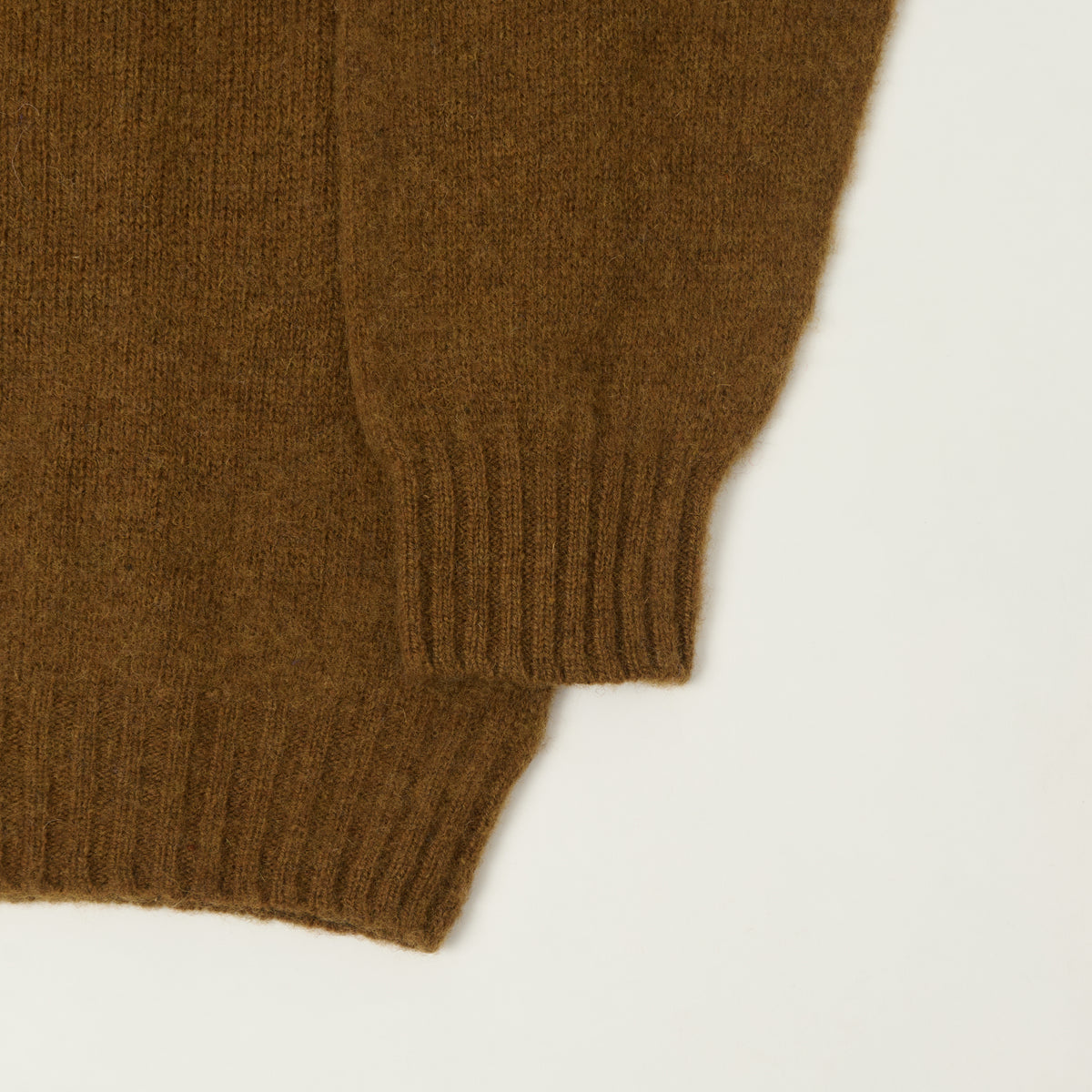 Smith Sato Suzuki 'Kobe' Brushed Saddle Shoulder Jumper - Tobacco Brown