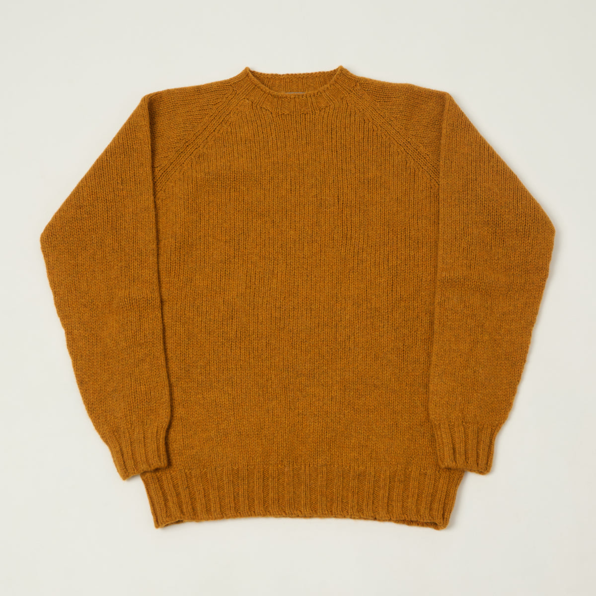 Smith Sato Suzuki 'Takayama' Brushed Lambswool Jumper - Ochre Yellow