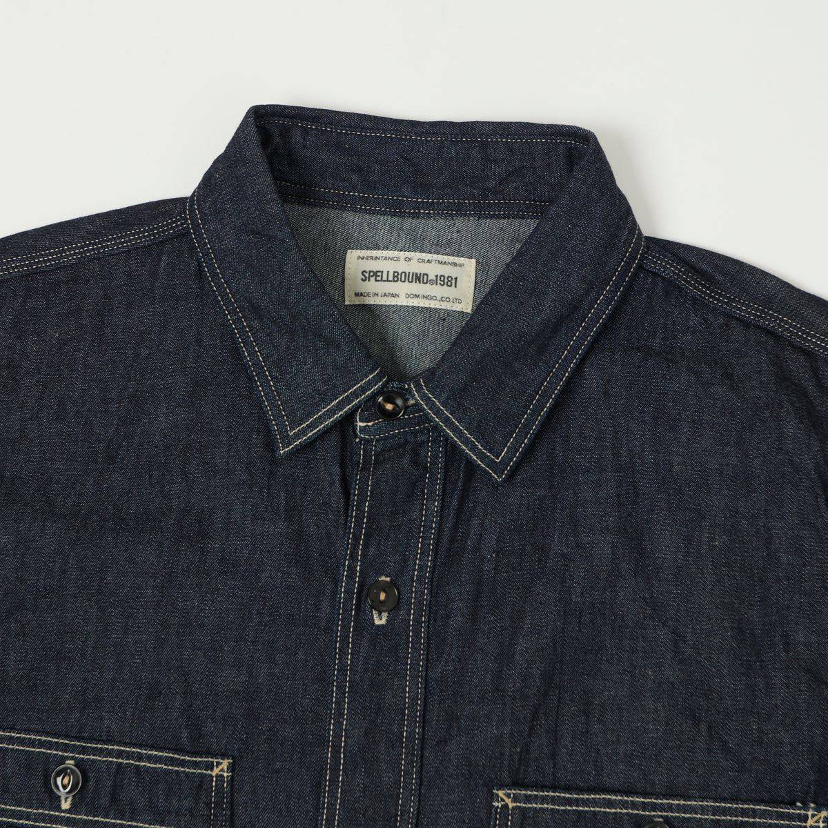 Spellbound Authentic 6oz Denim Work Shirt - One Wash